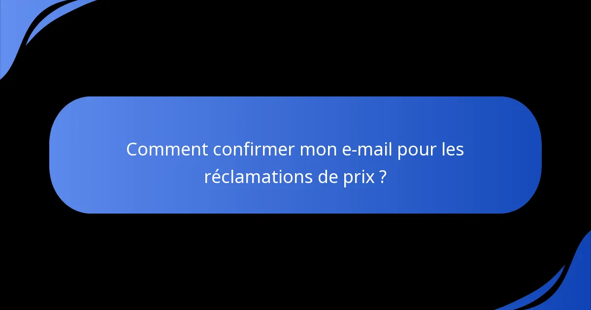 Comment recevoir des notifications de réclamation pour les prix des événements de réinitialisation ?