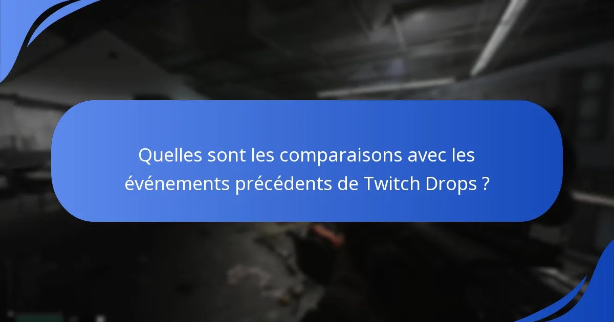 Comment sont les réactions de la communauté aux Twitch Drops d’Escape From Tarkov ?